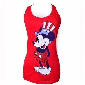 Mickey Mouse patriotic tank